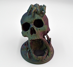 Skull & Spider Dice Tower
