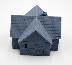 D&D Cross House w/Roof
