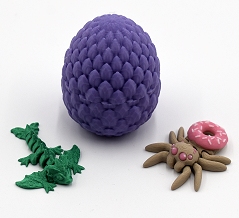 Small Egg w/$2 Spiders or Dragons