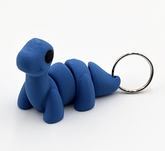 Brontosaurus Keychain