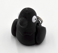 Crow Keychain