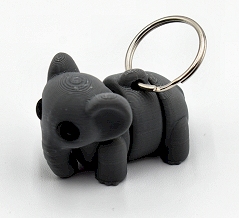 Elephant Keychain