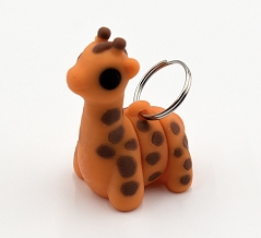 Giraffe Keychain