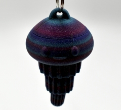 Jellyfish Keychain