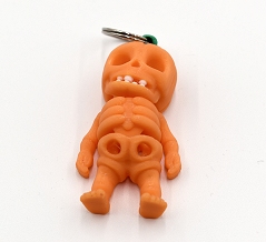 Pumpkin Man Keychain