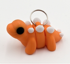Stegosaurus Keychain